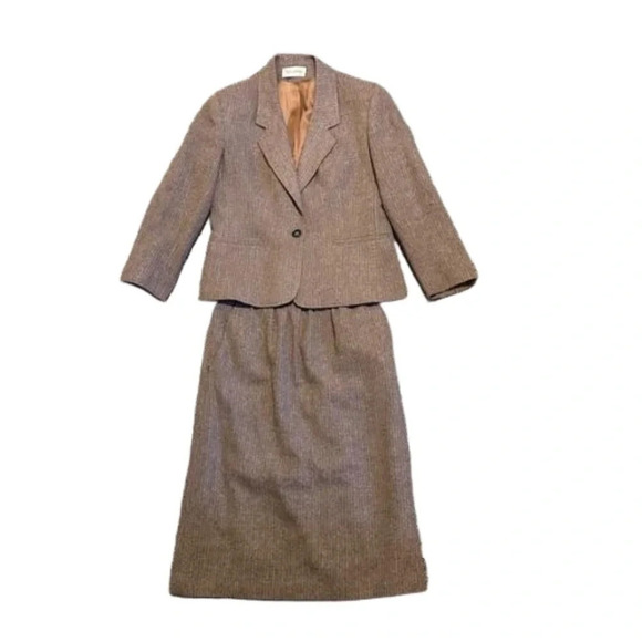 Vintage Evan Picone Skirt Suit Size 10 - Picture 1 of 6